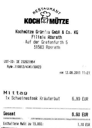 ssml Hffner Kochmtze Restaurant